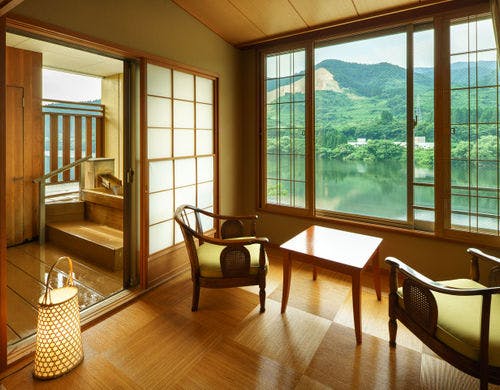 露天風呂付客室「風月」