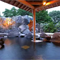 Mata air panas bilik mandi besar