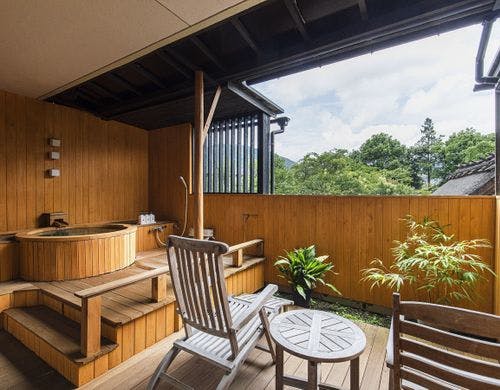 露天風呂付和室