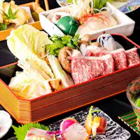 อาหารเย็น|ชุดชาบูชาบูเนื้อวากิวดำ (ตัวอย่าง)