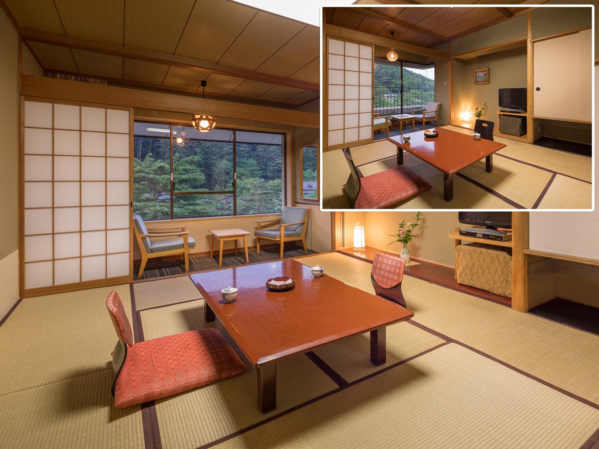 ห้องพักสไตล์ญี่ปุ่นปลอดบุหรี่ (10 เสื่อทาทามิหรือ 8 เสื่อทาทามิ)