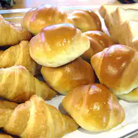 ขนมปังบุฟเฟ่ต์อาหารเช้า