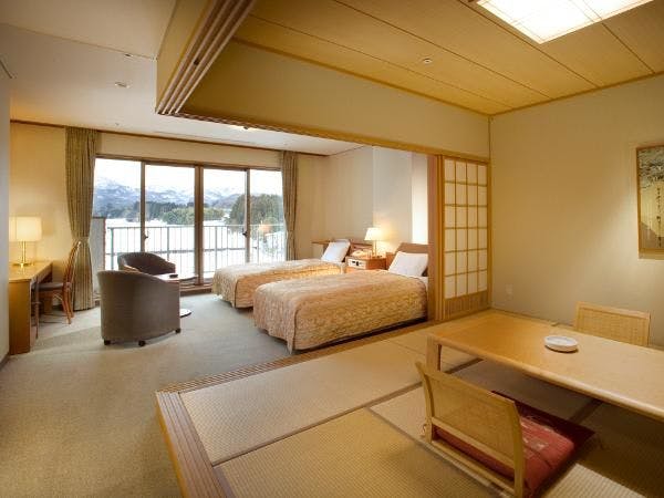 ตัวอย่างห้องสไตล์ญี่ปุ่นและตะวันตก