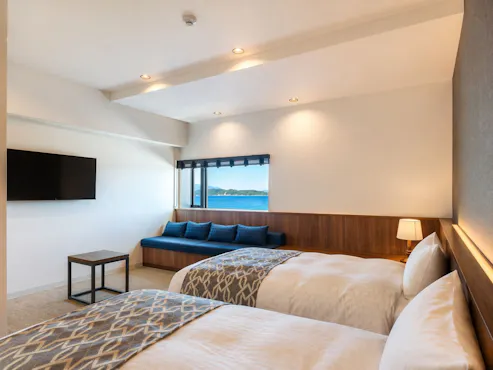 Spacious 30 m² Modern Twin Room