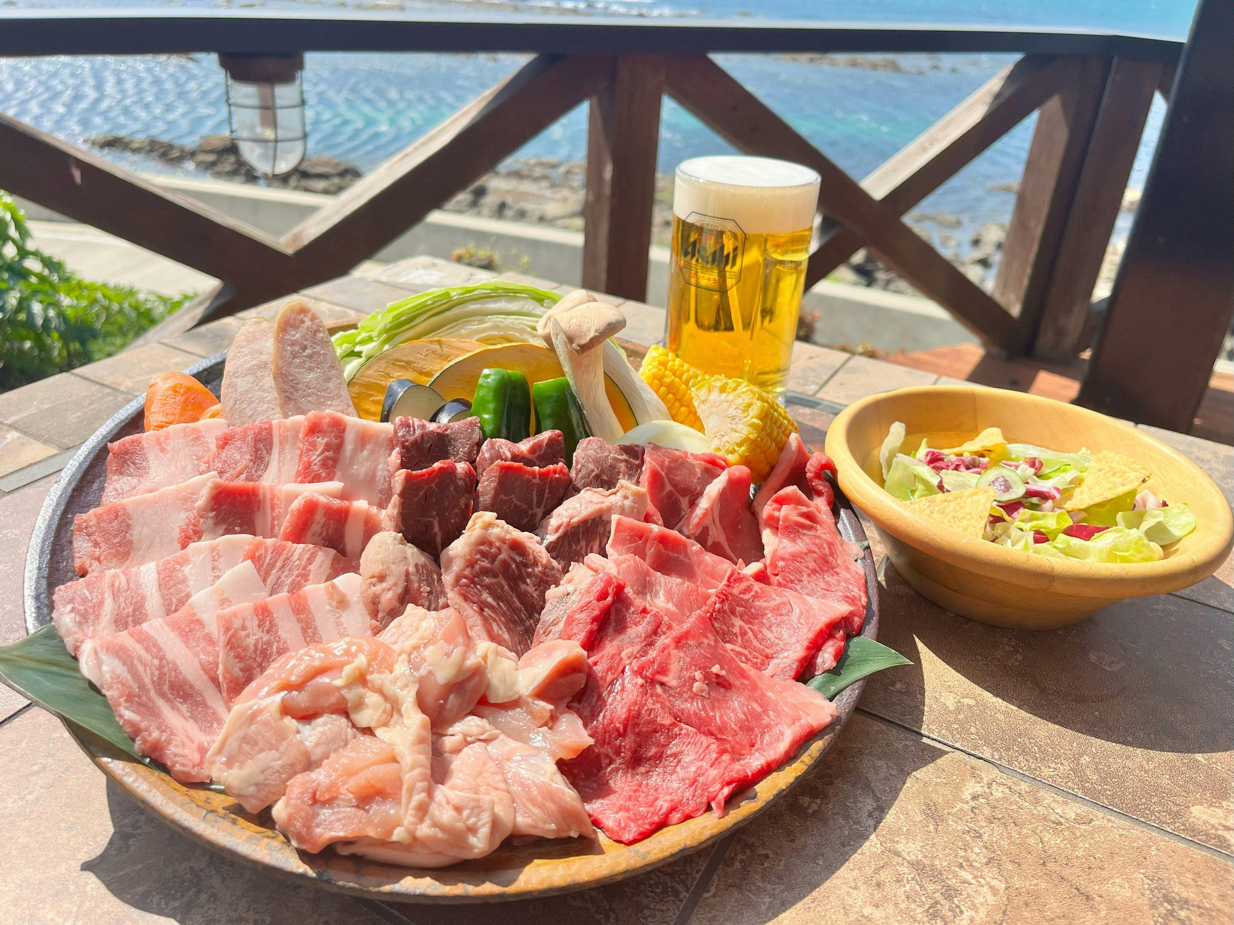 คาดะเทอราสบาร์บีคิว = ชุดยากินิกุ =