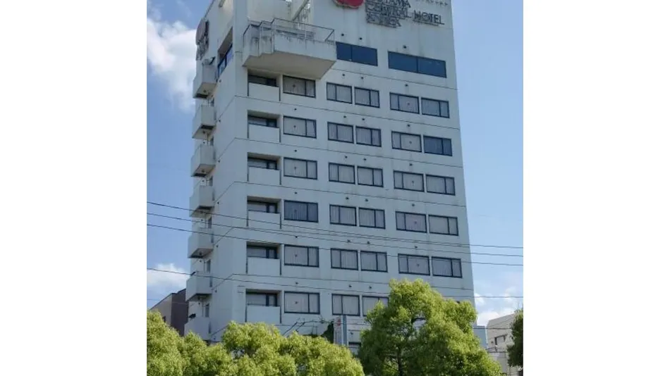 Tsuyama Central Hotel Annex Tsuyama Castle Front