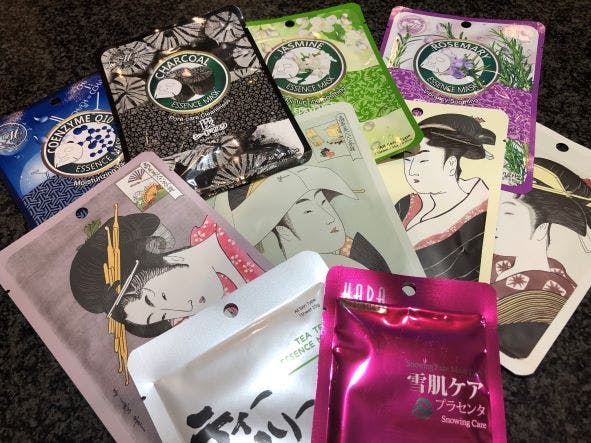 ชุดมาส์กหน้าและดูแลผิว