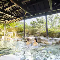 สวนออนเซ็นกลางแจ้ง (สลับชายหญิง)