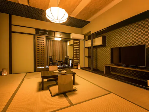 ห้องพักแบบญี่ปุ่นมาตรฐาน *ตัวอย่างห้องพัก