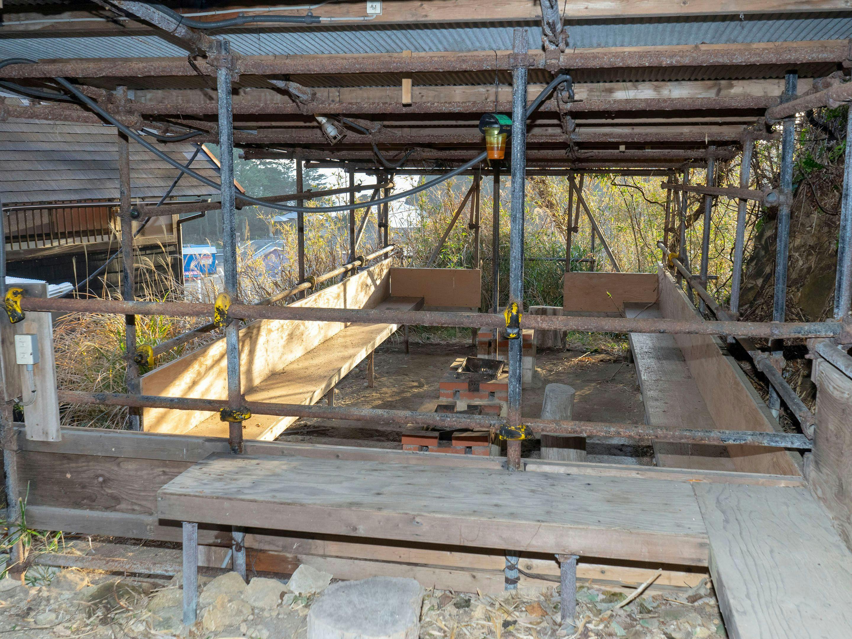 30명용 전용 바비큐장입니다.