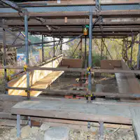 30명용 전용 바비큐장입니다.