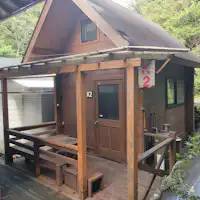 2인용 타이니 로그 하우스 (K2)
