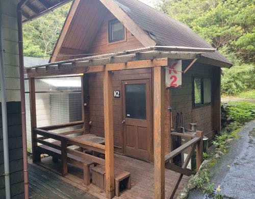 2名用タイニーログハウス（K2）
