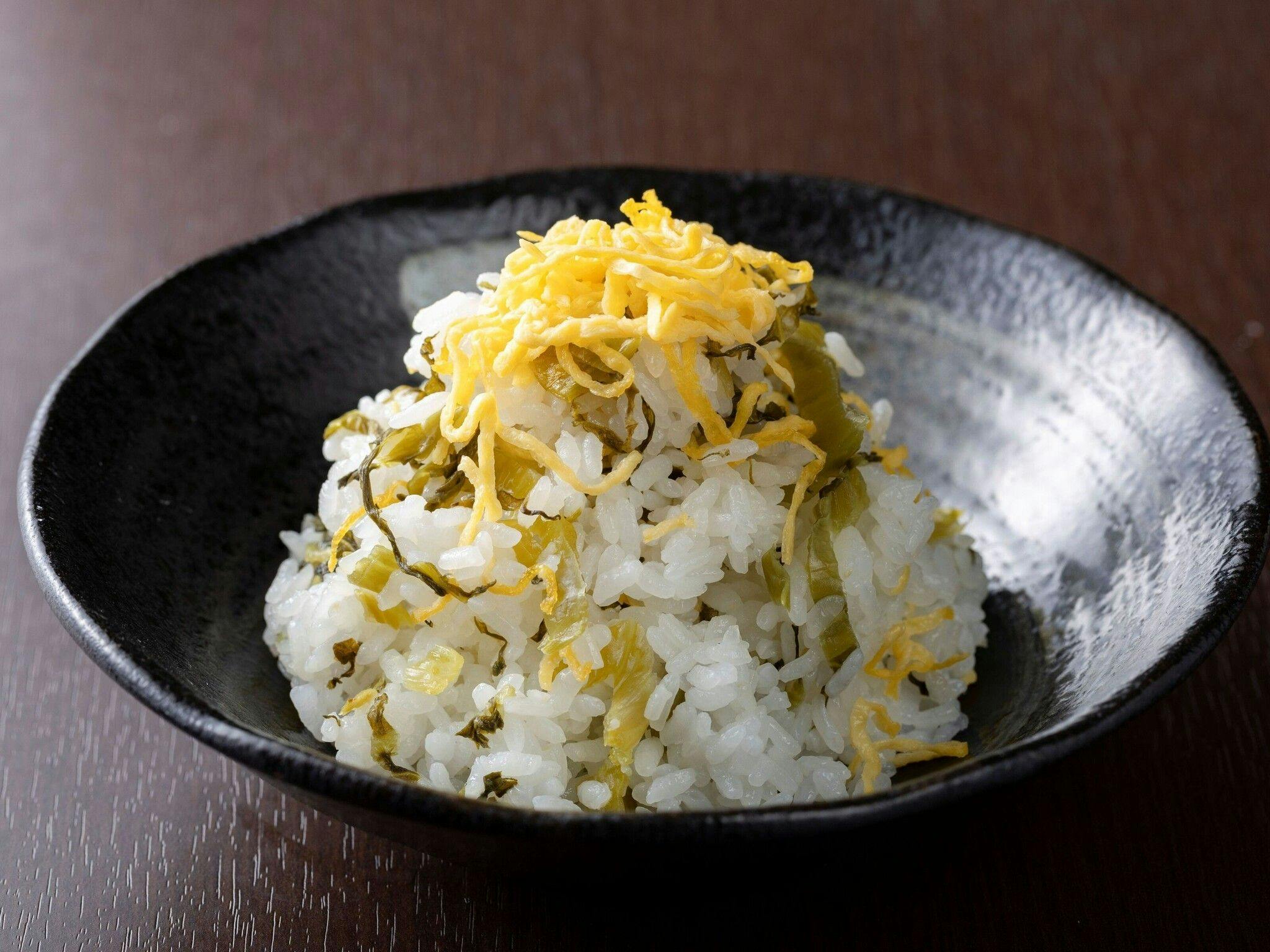 【อาหารเช้า】ข้าวผัดผักกาดดอง