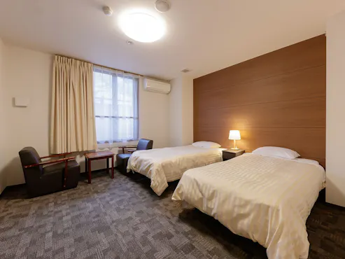 【別館溫泉館棟】雙床房視野受限