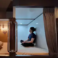 천장 높이 140cm 캡슐룸