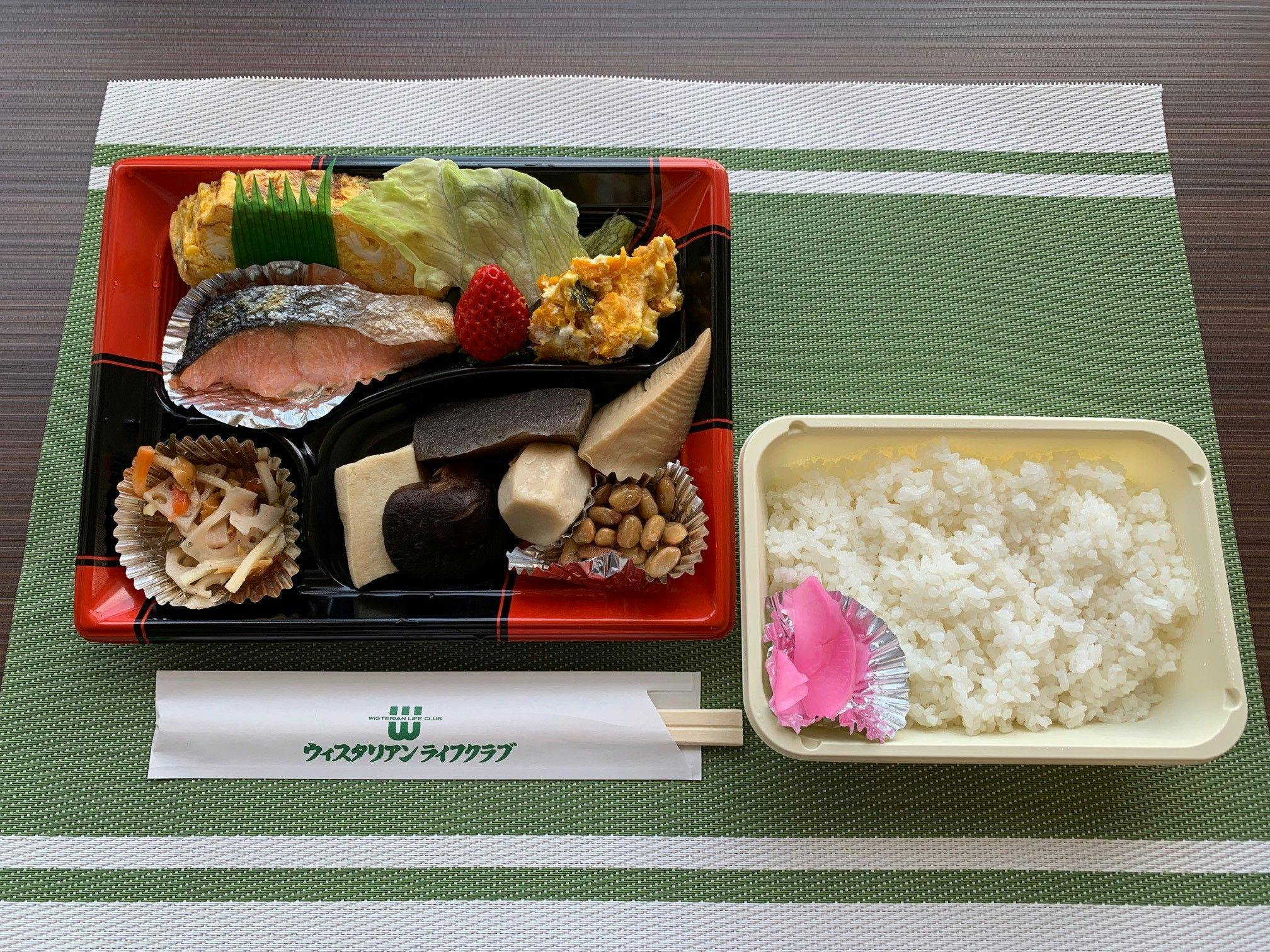 조식: 도시락 업체의 도시락.