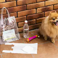 강아지 산책에 이용해 주세요.