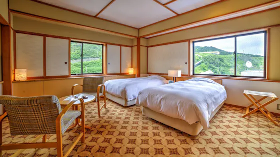 *山景・簡約雙床房