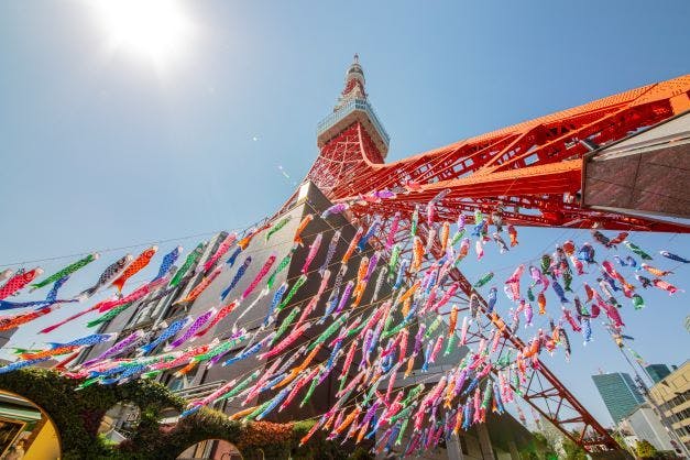 โคอินะโบริ โตเกียวทาวเวอร์ copyright TOKYO TOWER