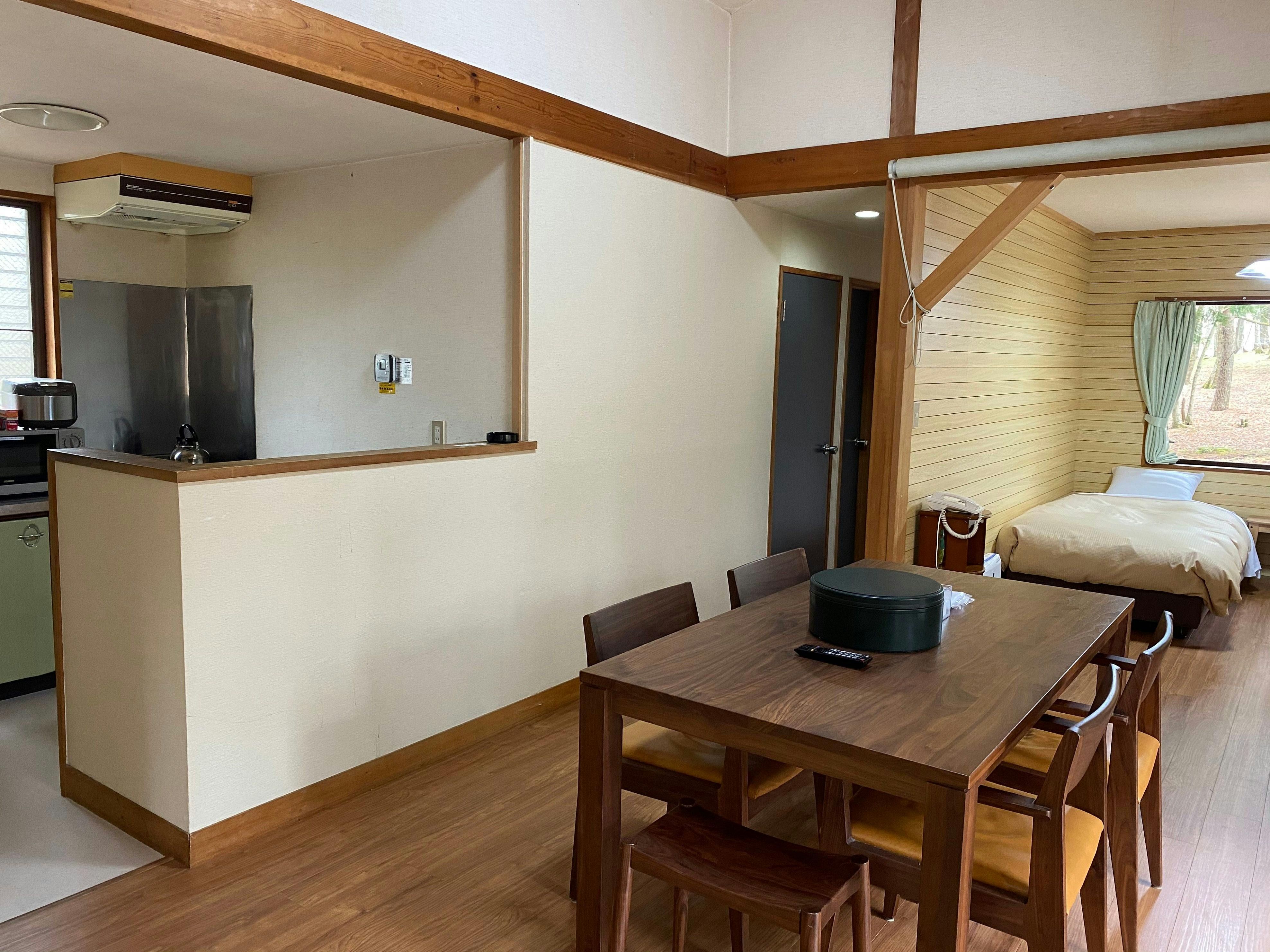 ロッヂ花月園 創作ディナー お食事もワンちゃんと一緒 地元素材と旬食材のオリジナルディナーコースプラン ペットokテラス付コテージ63 77平米和洋室バストイレ付 Yahoo トラベル