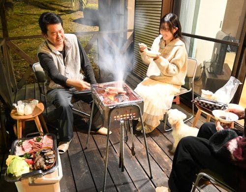 コテージBBQ
