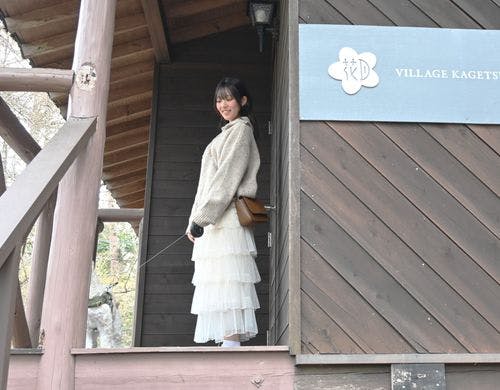 コテージ外観・玄関