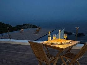 Themana Village 旧 足摺パシフィックホテル花椿 Azzurrissimo 旬の高知の食材をイタリアンで堪能する イタリアンフルコース夕食 プラン 海側 和室 シャワールーム トイレ付 Yahoo トラベル