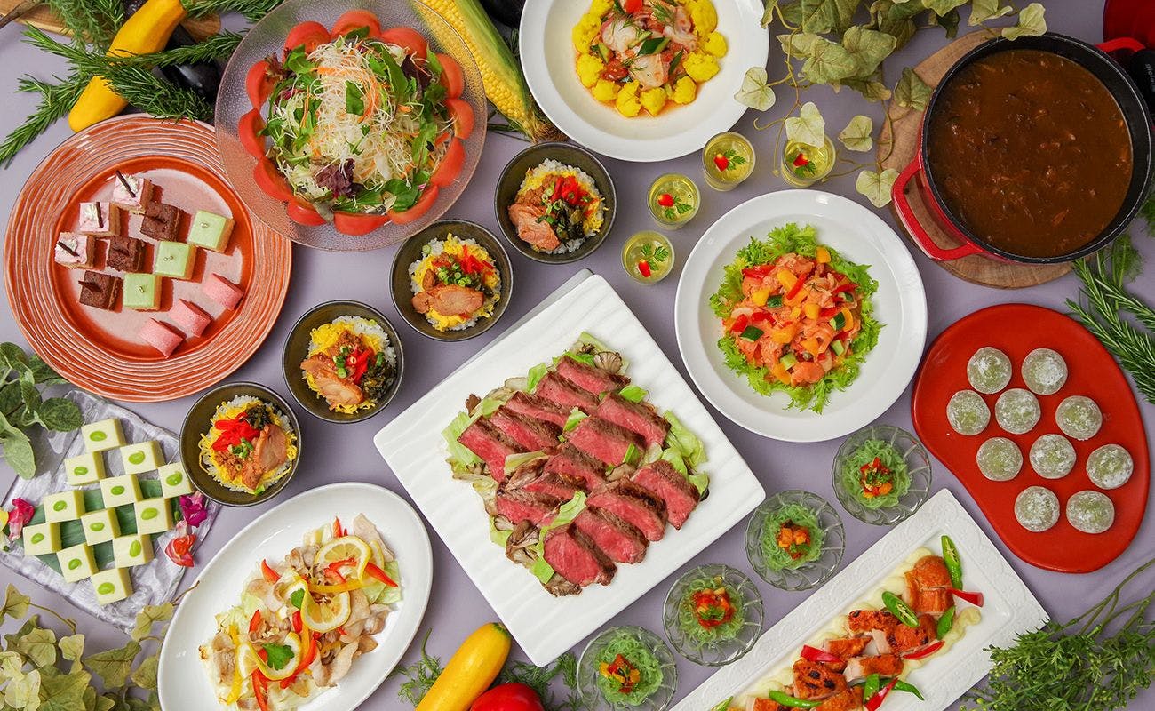 【บุฟเฟ่ต์อาหารค่ำ】 *ภาพตัวอย่าง