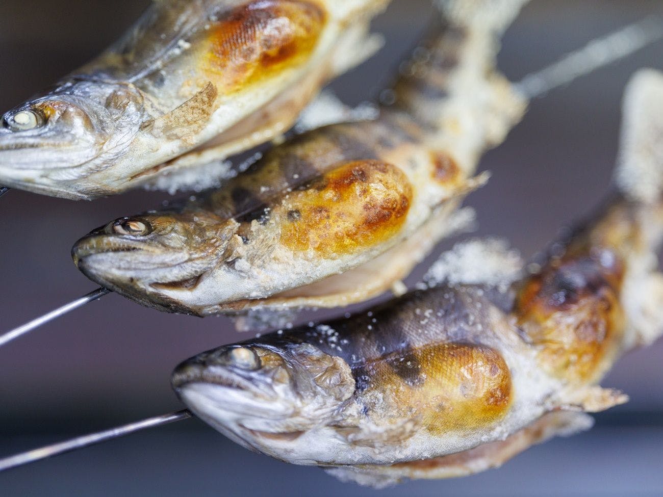 Apabila bercakap tentang Penginapan di sepanjang aliran sungai jernih, ia adalah ikan sungai panggang garam.
