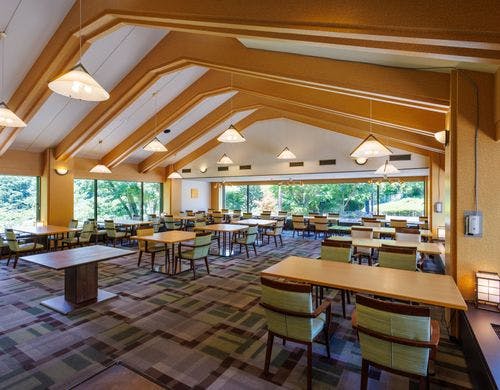 2食付きのお客様のお食事会場