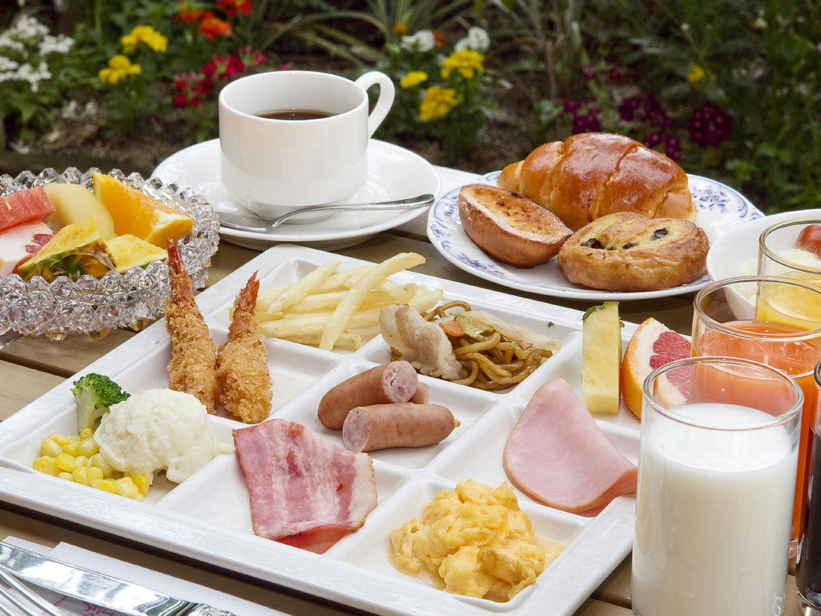 조식 뷔페 이미지