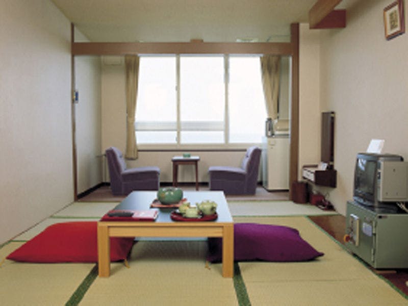 도야호를 마주한 일본식 방