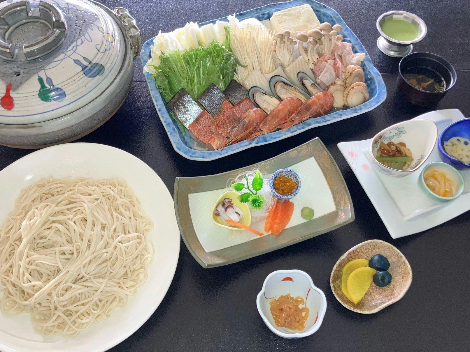 요세나베 가이세키 (이미지는 예시입니다)