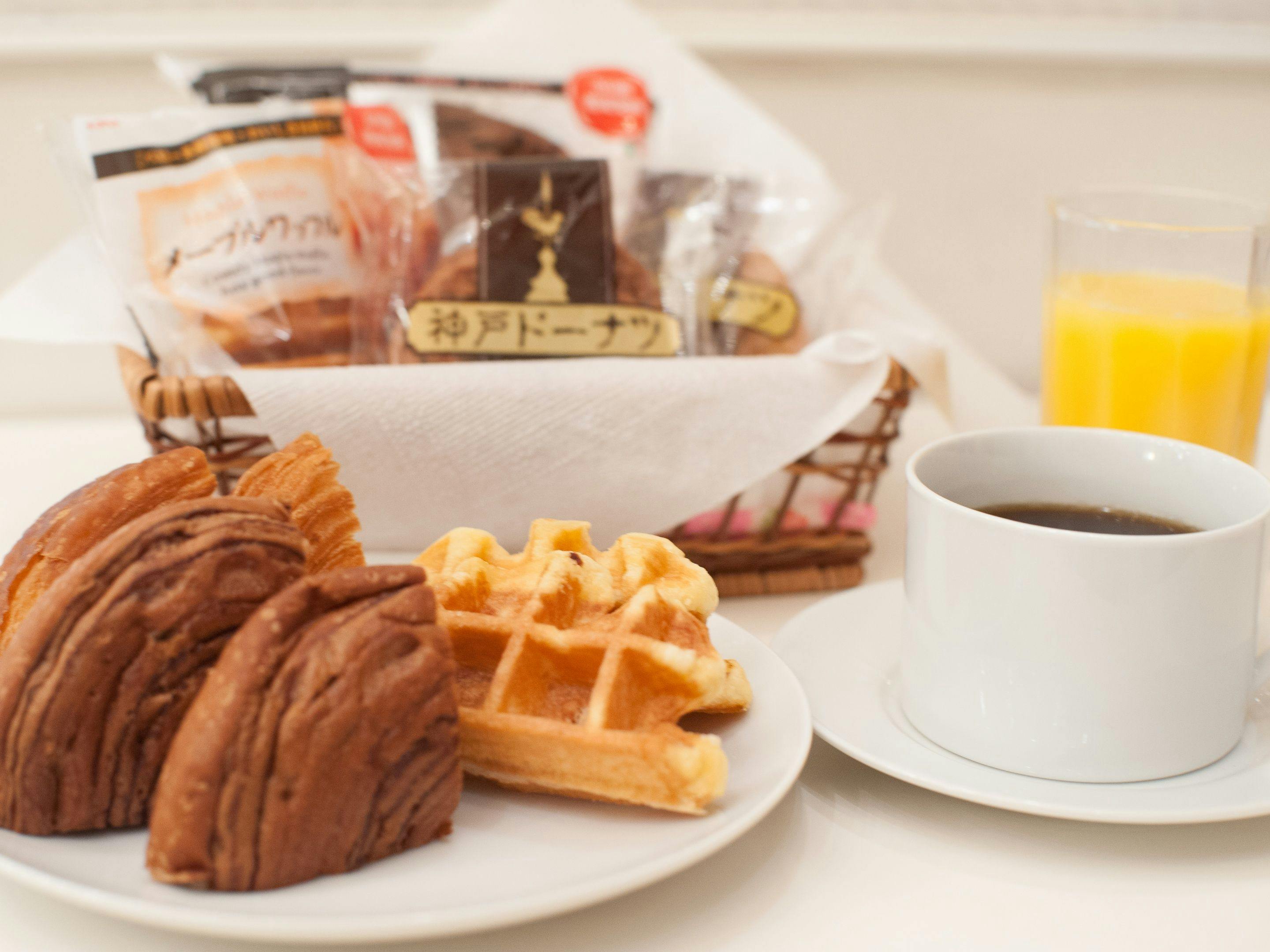 ตัวอย่างอาหารเช้าฟรี