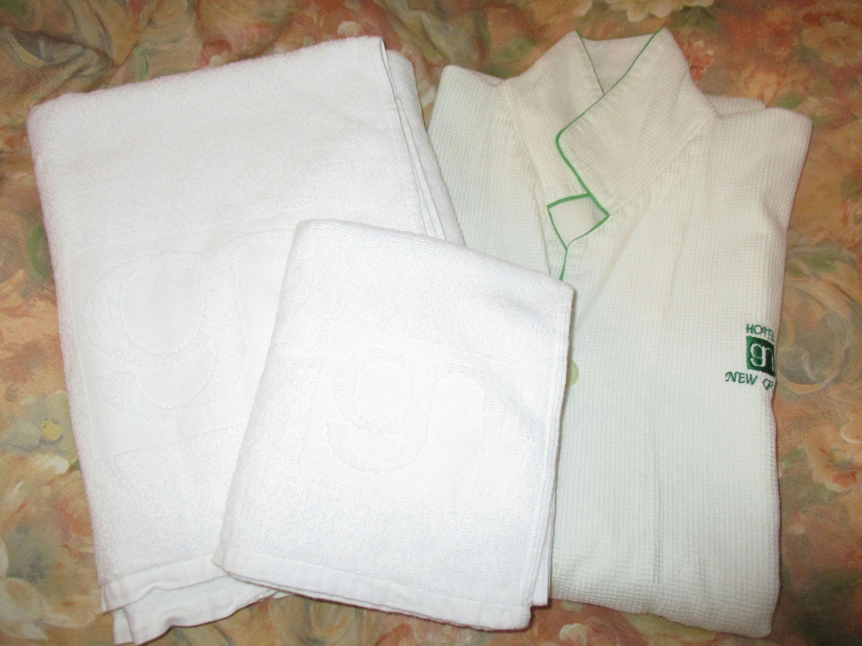 ผ้าเช็ดตัวและเสื้อคลุม