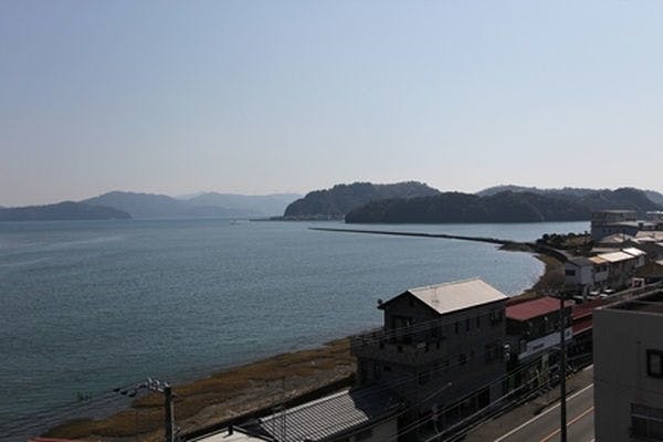 วิวจากดาดฟ้าของโรงแรม