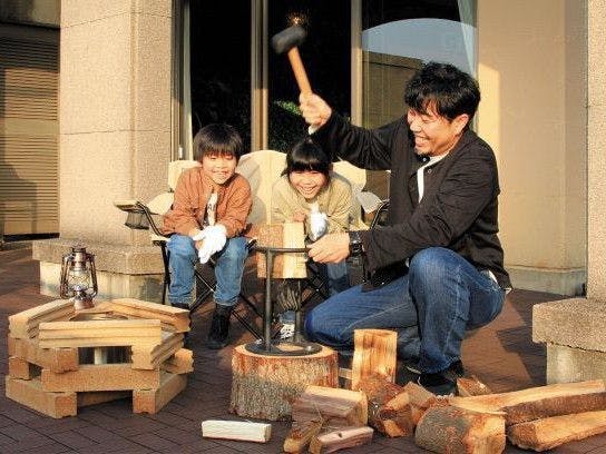 ■CAMP365 "ประสบการณ์การผ่าฟืนและก่อกองไฟ"