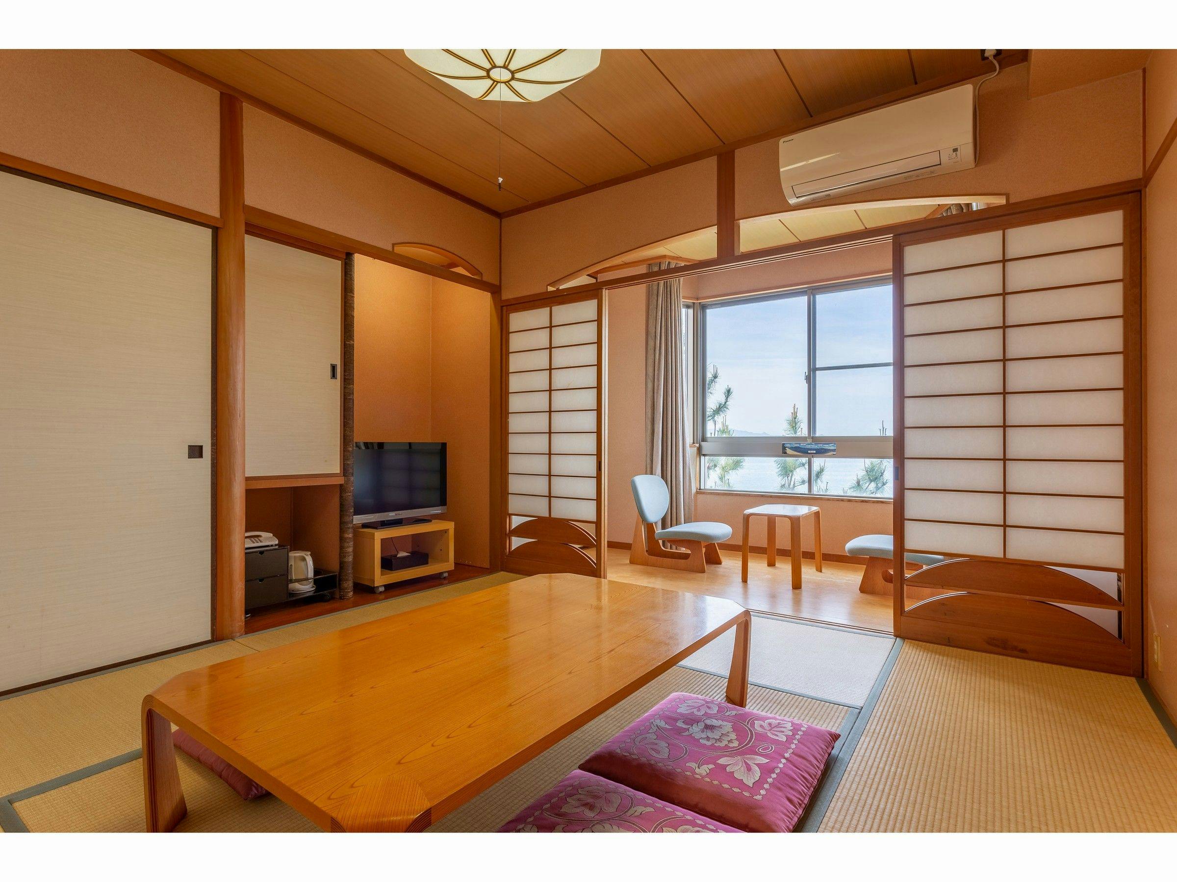 ■ห้องสไตล์ญี่ปุ่น 8 เสื่อ【สูงสุด 4 คน／ห้ามสูบบุหรี่】ไม่มีอ่างอาบน้ำ มีห้องน้ำ