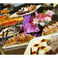 ตัวอย่างบุฟเฟ่ต์อาหารค่ำ