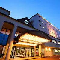 ทางเข้าโรงแรมด้านหน้า