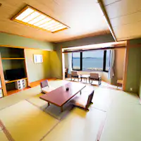 ห้องพักสไตล์ญี่ปุ่นขนาด 12.5 เสื่อทาทามิพร้อมวิวทะเล