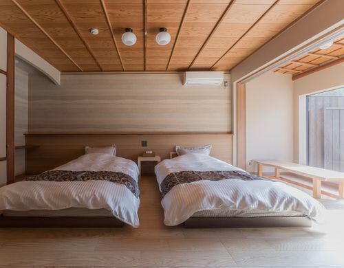 スイート和洋室 源泉掛流し半露天風呂付 B