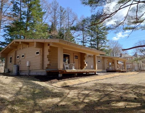 ２０２５年新築ログハウス