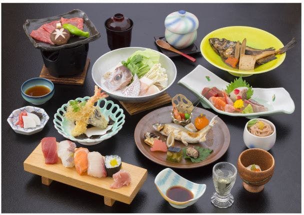 ◆อาหารเย็น ~ ไคเซกิระดับพรีเมียม~