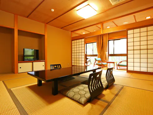 ห้องพักสไตล์ญี่ปุ่นแบบไร้สิ่งกีดขวาง