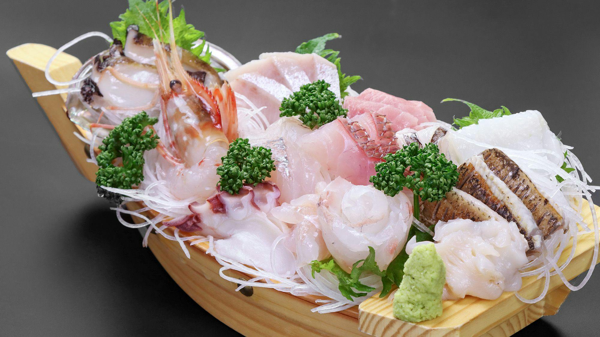 ตัวอย่างชุดอาหารเรือสำหรับ 1 ท่าน