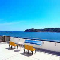 ระเบียงชมวิวที่มองเห็นหินฮาชิคุย