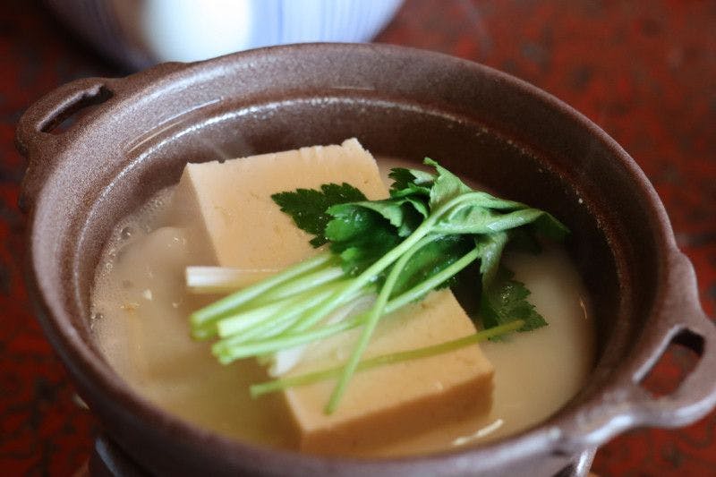 Tahu rebus menggunakan tahu air terkenal☆