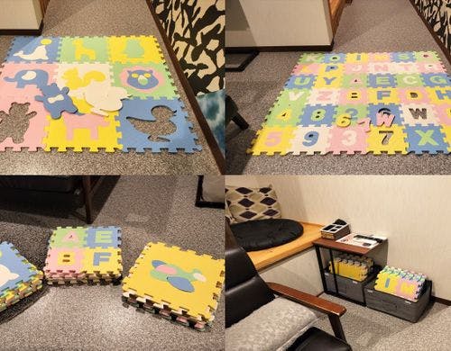 子供用パズルマット